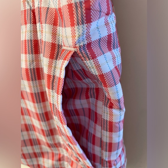 Peter Millar Plaid Tan Reversible Quilted Size Medium - Picture 2 of 11